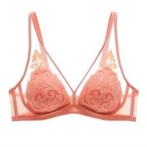 Understance Burnt Coral Underwire Bra. Size 34C